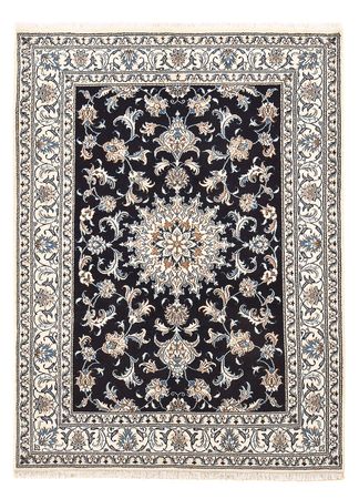 Perser Rug - Nain - 195 x 147 cm - dark blue