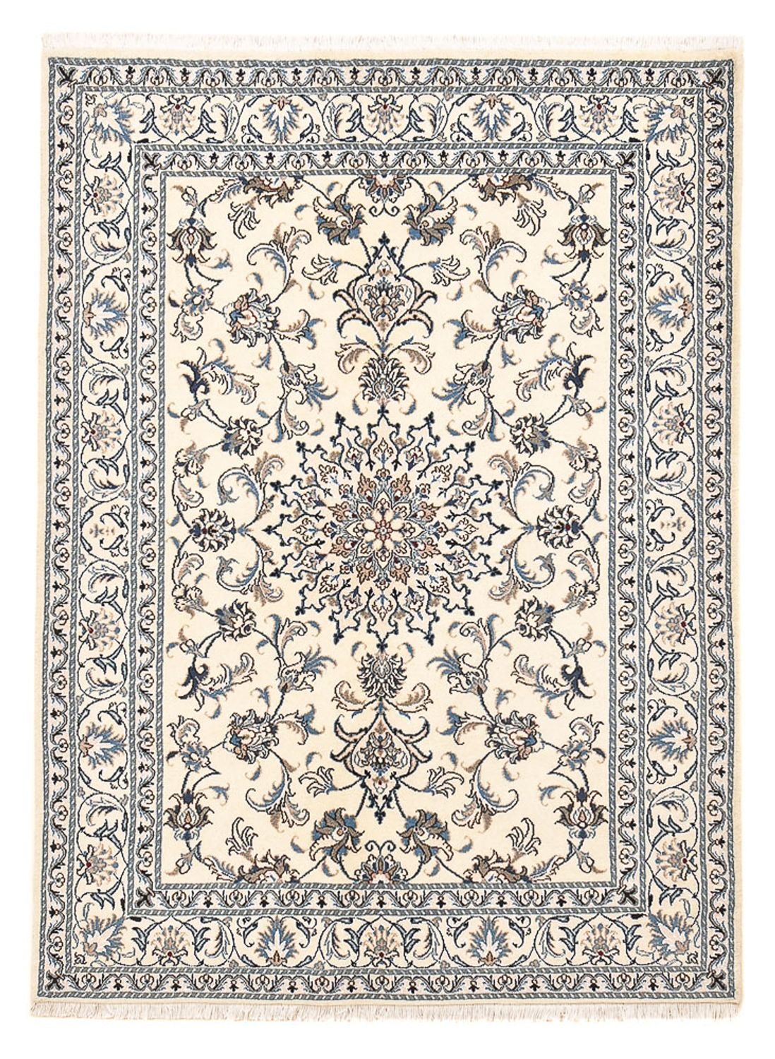 Perser Rug - Nain - 195 x 150 cm - light beige