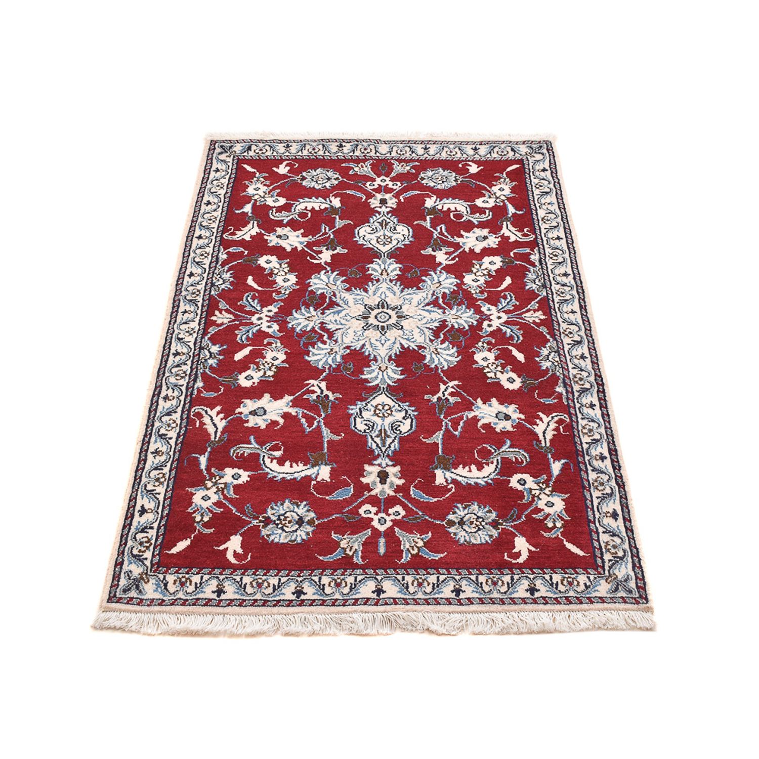 Perser Rug - Nain - 137 x 90 cm - red