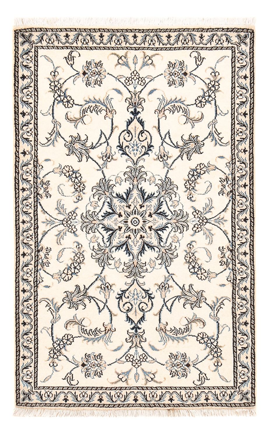 Perser Rug - Nain - 146 x 88 cm - light beige