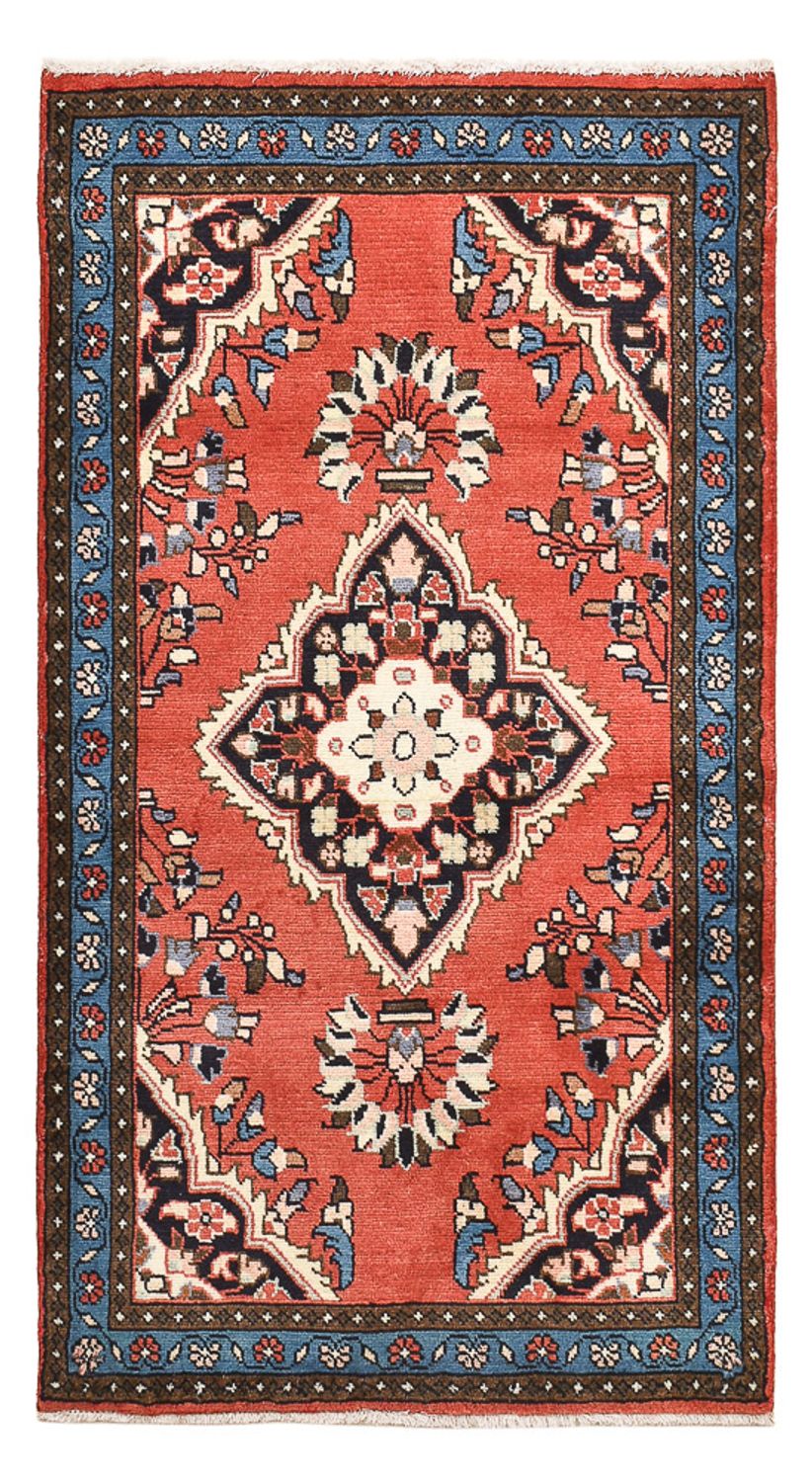 Perser Rug - Nomadic - 129 x 70 cm - light red