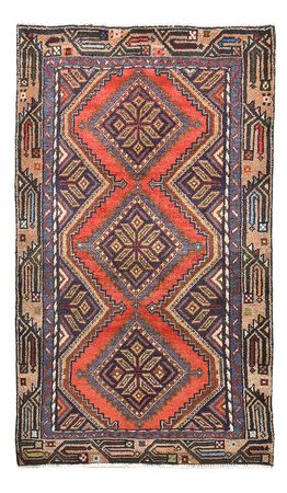 Perser Rug - Nomadic - 119 x 70 cm - red