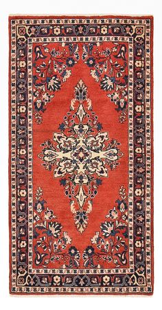 Perser Rug - Classic - 127 x 65 cm - red