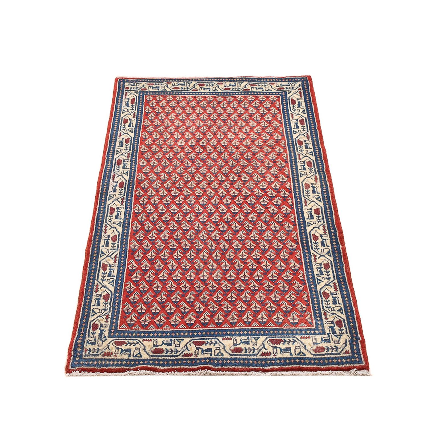 Perser Rug - Mir - 134 x 68 cm - light red