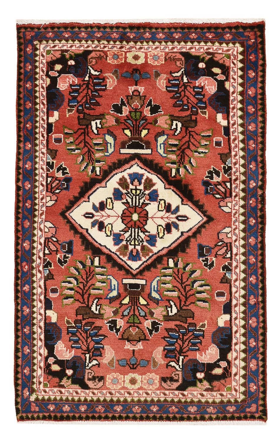 Perser Rug - Nomadic - 110 x 67 cm - light red