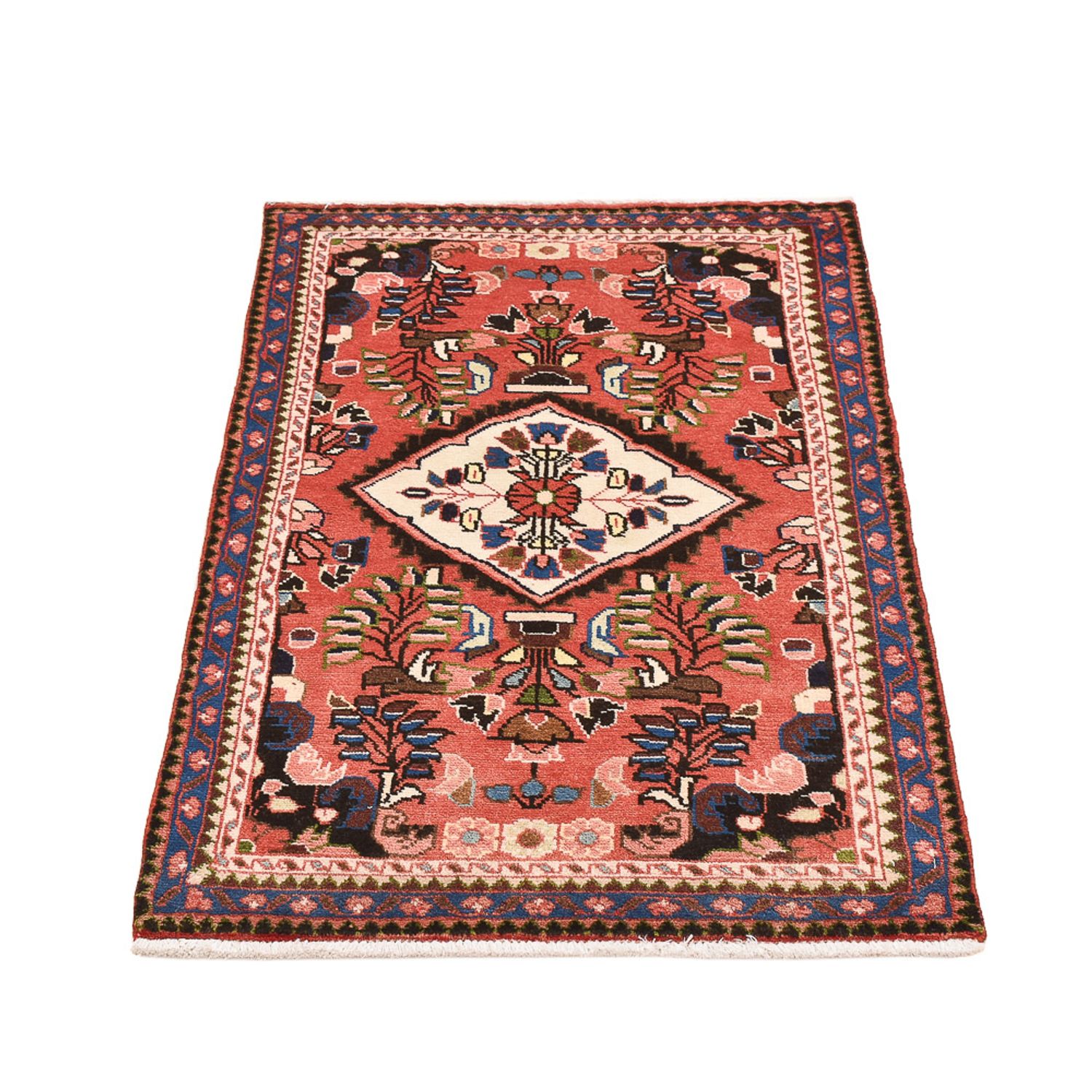 Perser Rug - Nomadic - 110 x 67 cm - light red