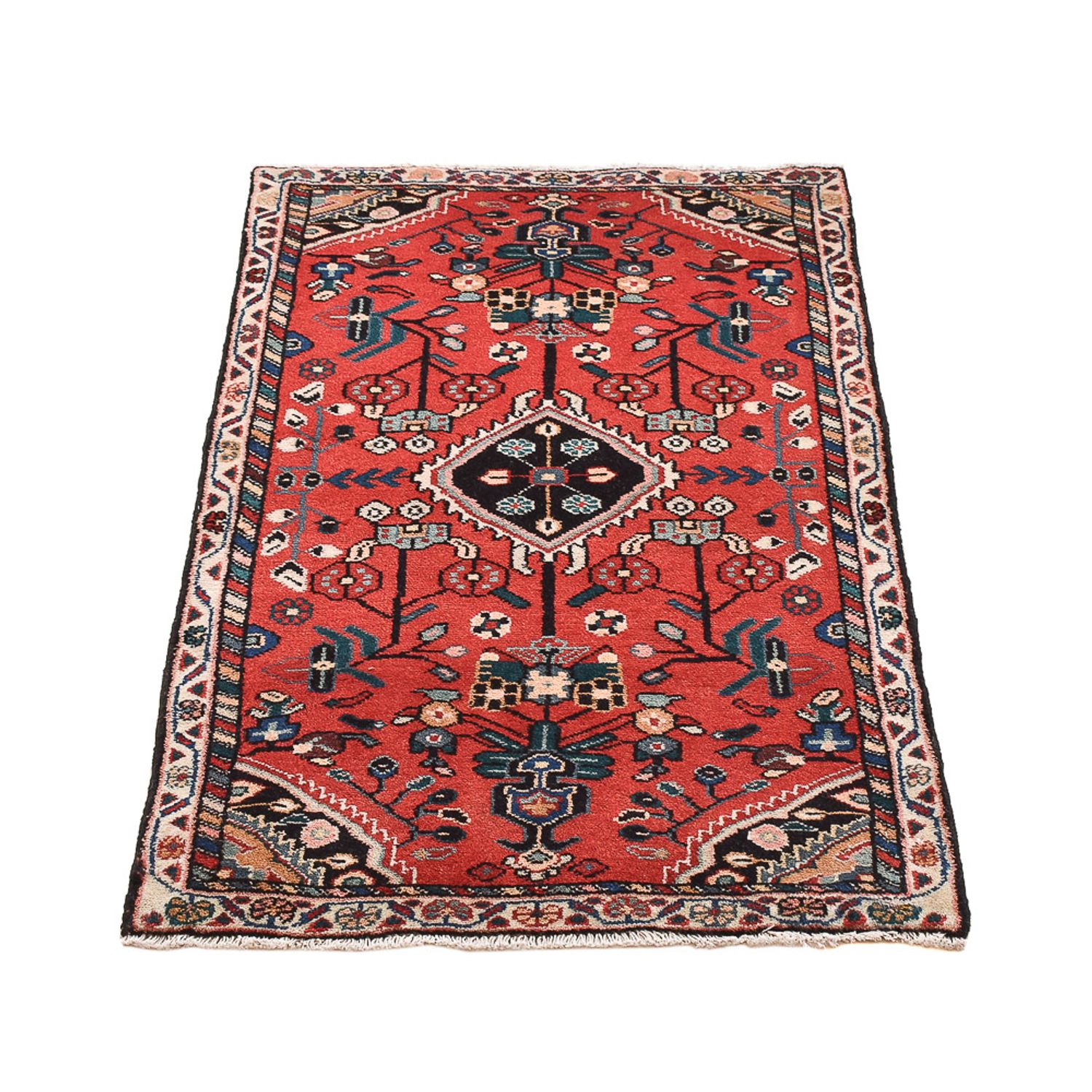 Perser Rug - Nomadic - 105 x 63 cm - red