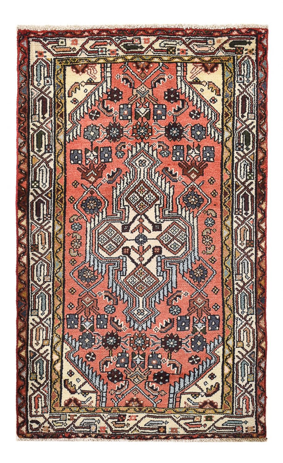 Perser Rug - Nomadic - 123 x 75 cm - light red