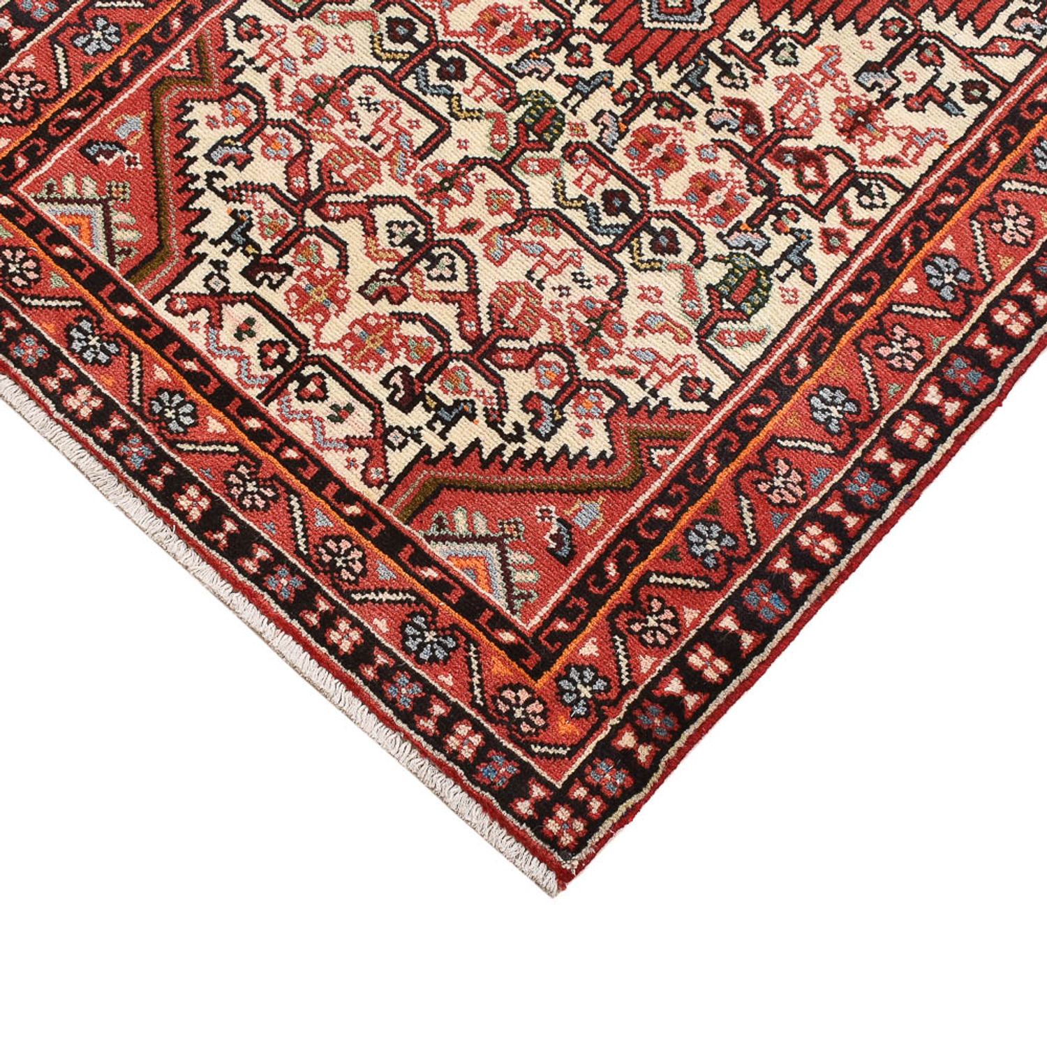 Perser Rug - Nomadic - 132 x 68 cm - light red