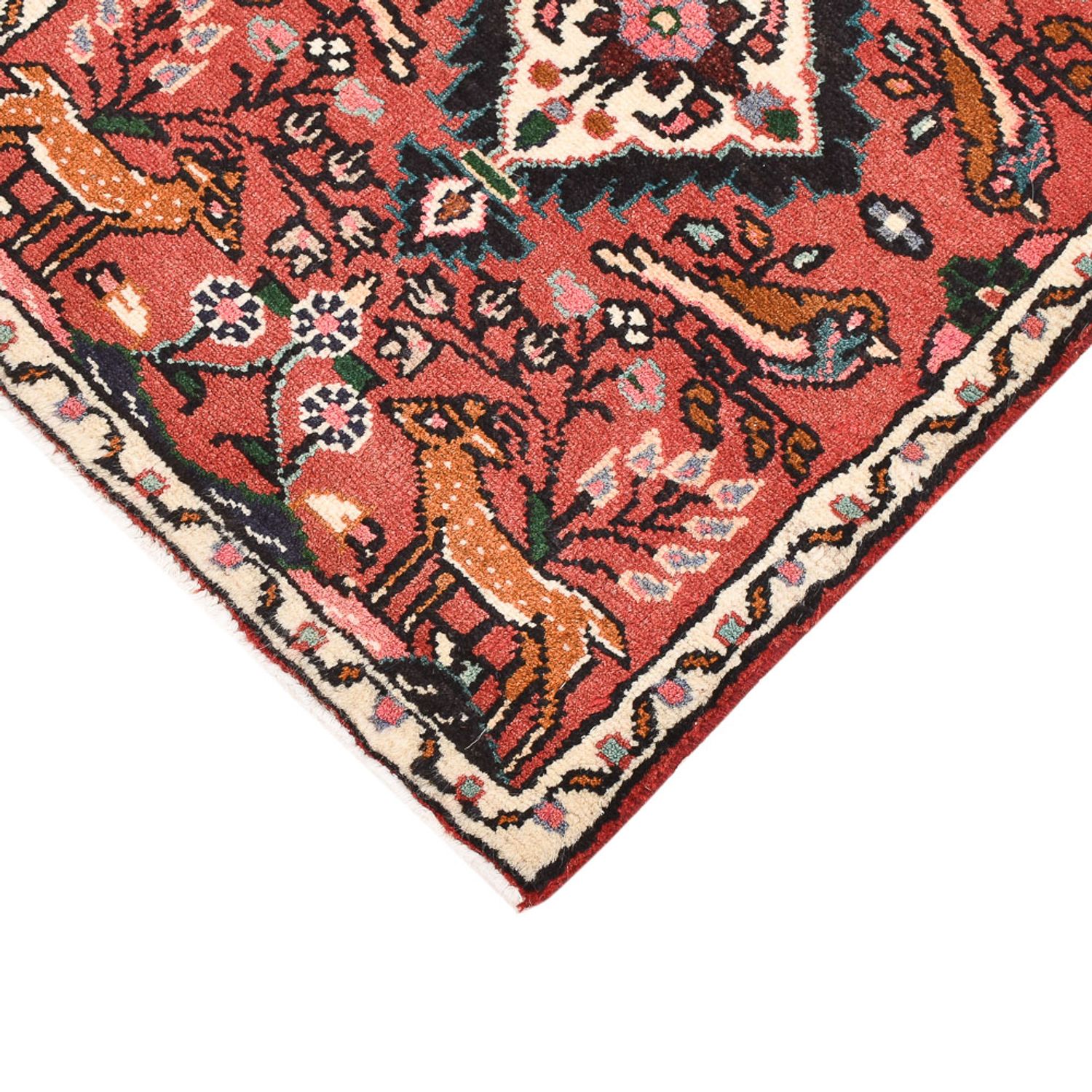 Perser Rug - Nomadic - 77 x 54 cm - dark red