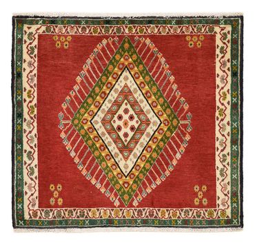 Perser Rug - Nomadic square  - 65 x 65 cm - red