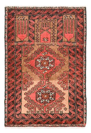 Perser Rug - Nomadic - 74 x 52 cm - red