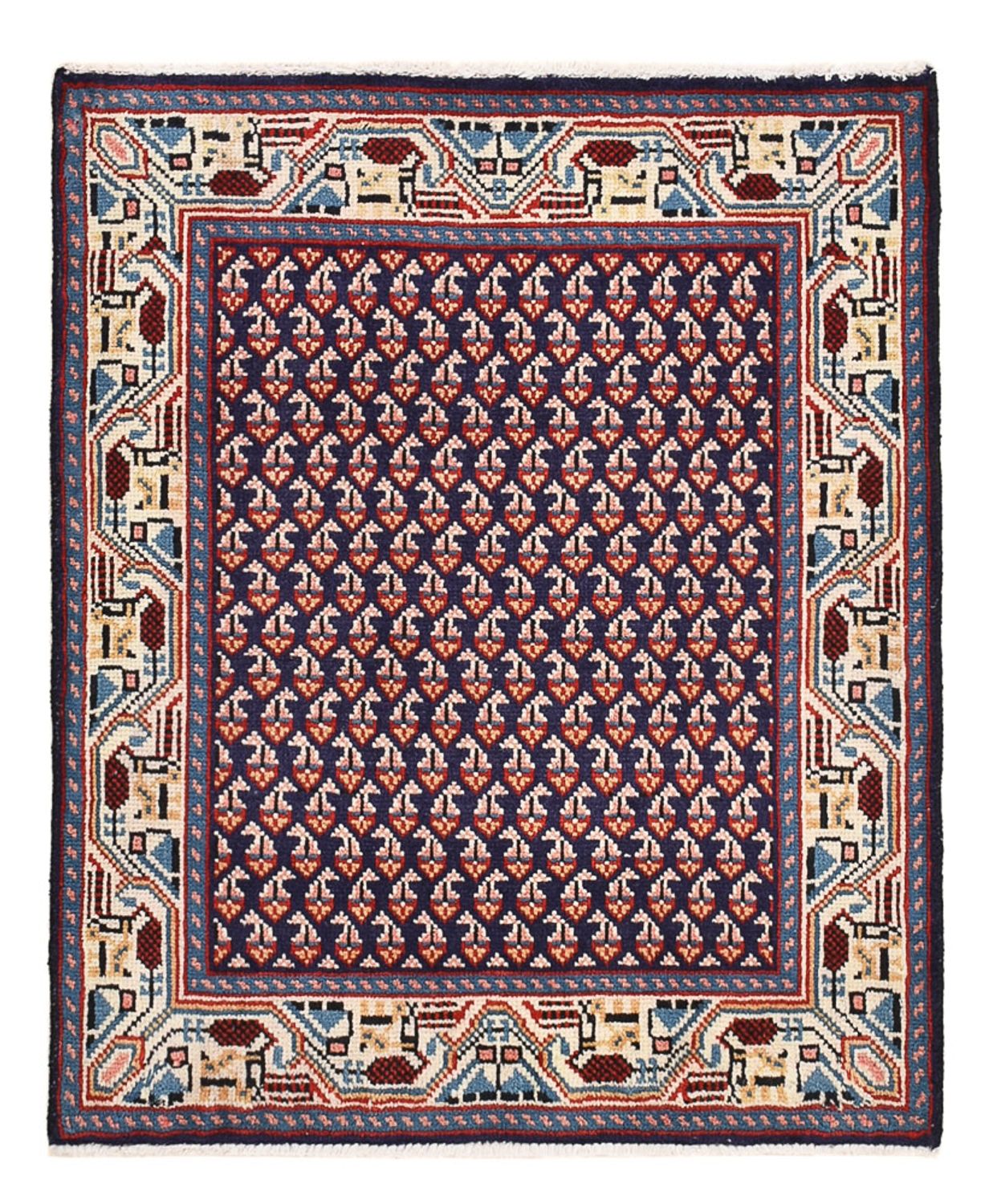 Perser Rug - Nomadic square  - 72 x 61 cm - purple