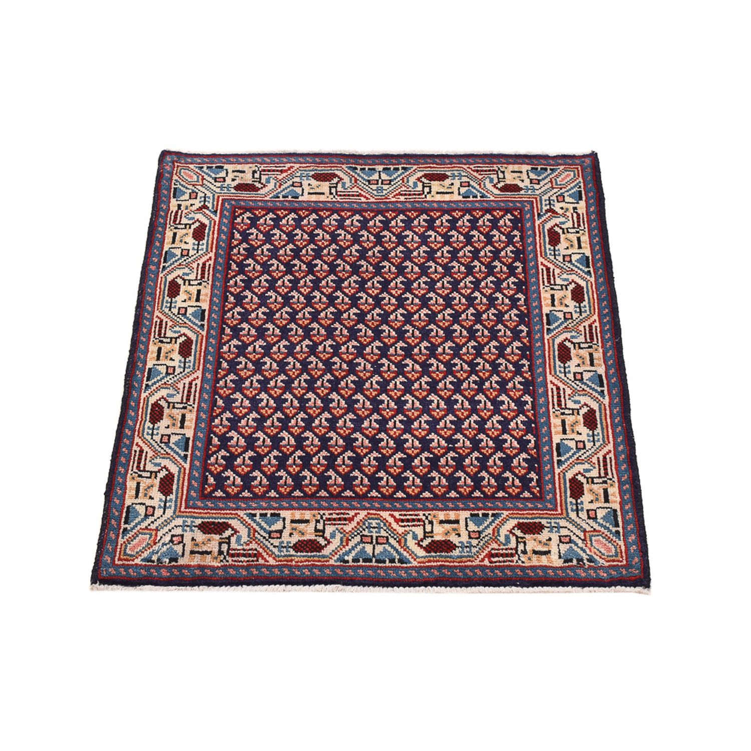 Perser Rug - Nomadic square  - 72 x 61 cm - purple