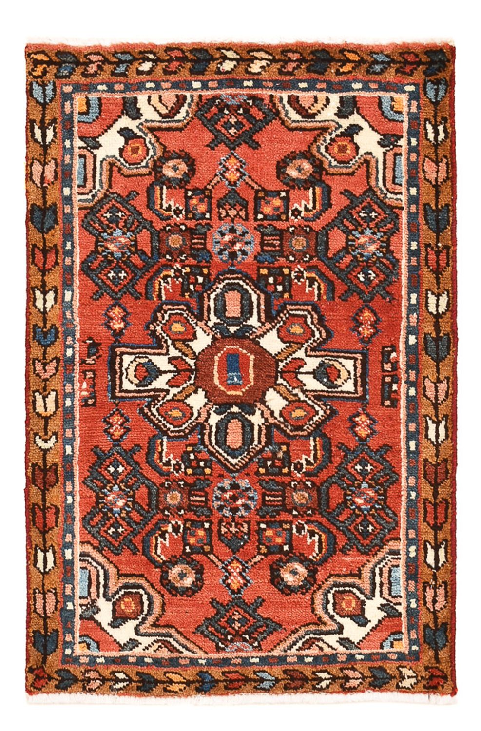 Perser Rug - Nomadic - 75 x 50 cm - red