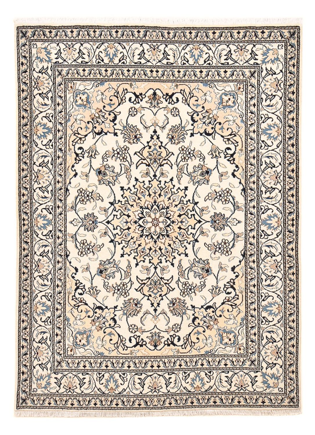 Perser Rug - Nain - 202 x 149 cm - grey