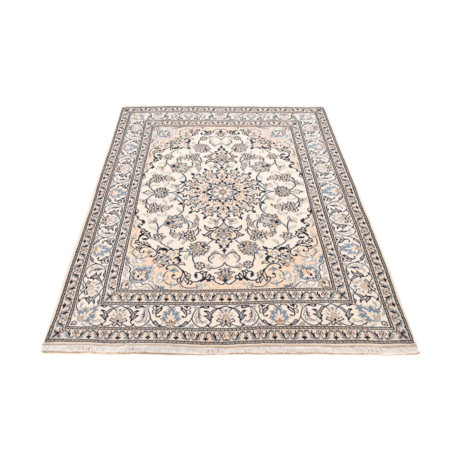 Perser Rug - Nain - 202 x 149 cm - grey