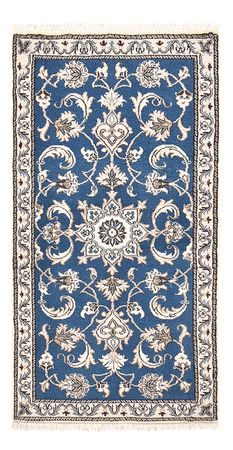 Perser Rug - Nain - 136 x 70 cm - blue