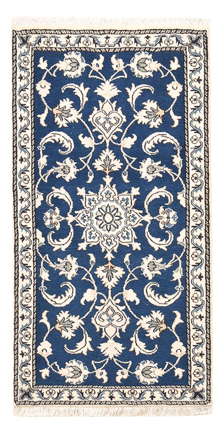 Perser Rug - Nain - 135 x 69 cm - blue