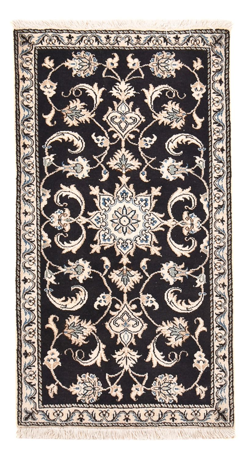 Perser Rug - Nain - 136 x 70 cm - dark blue