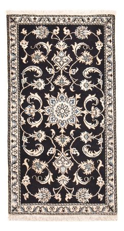 Perser Rug - Nain - 136 x 70 cm - dark blue