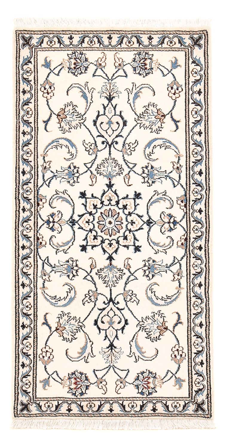 Perser Rug - Nain - 143 x 70 cm - light blue