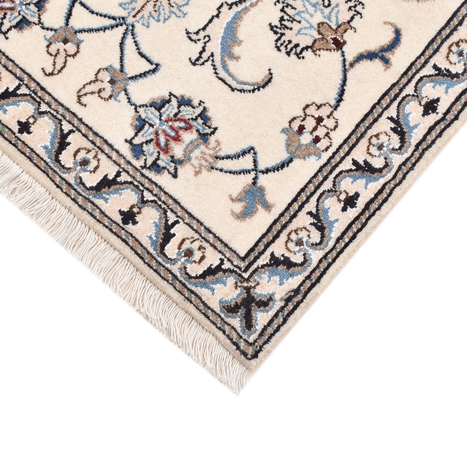 Perser Rug - Nain - 143 x 70 cm - light blue