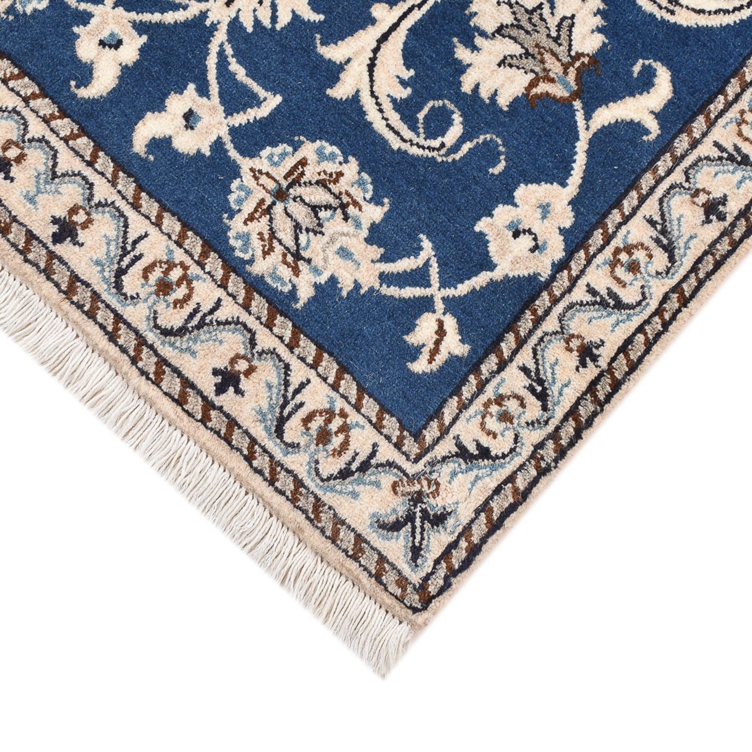 Perser Rug - Nain - 140 x 69 cm - blue