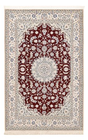 Perser Rug - Nain - Premium - 236 x 150 cm - dark red