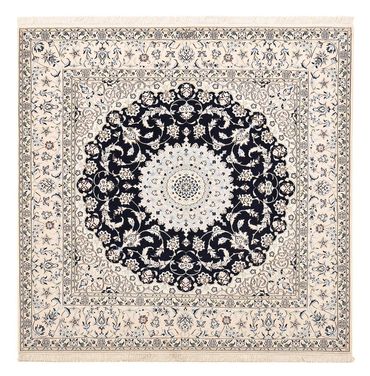 Perser Rug - Nain - Premium square  - 181 x 178 cm - dark blue