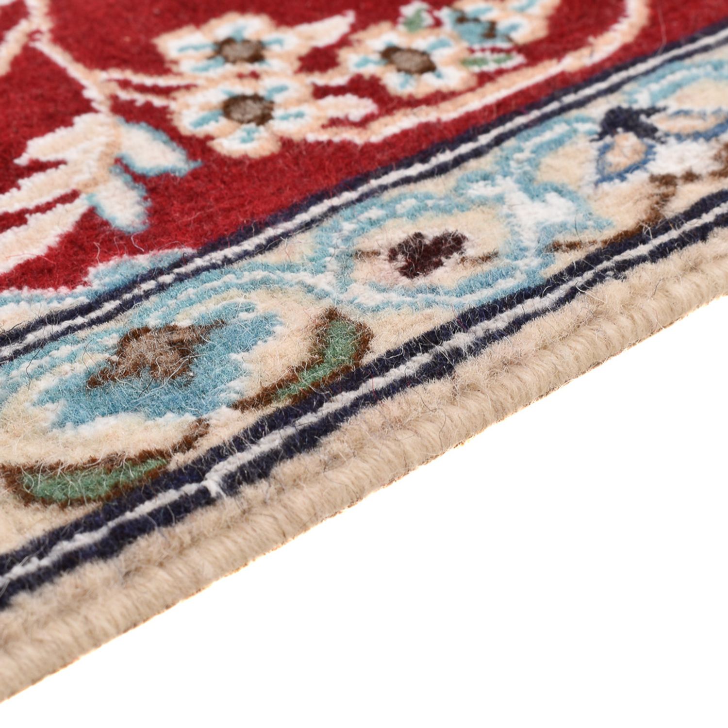 Perser Rug - Nain - Royal - 130 x 88 cm - red