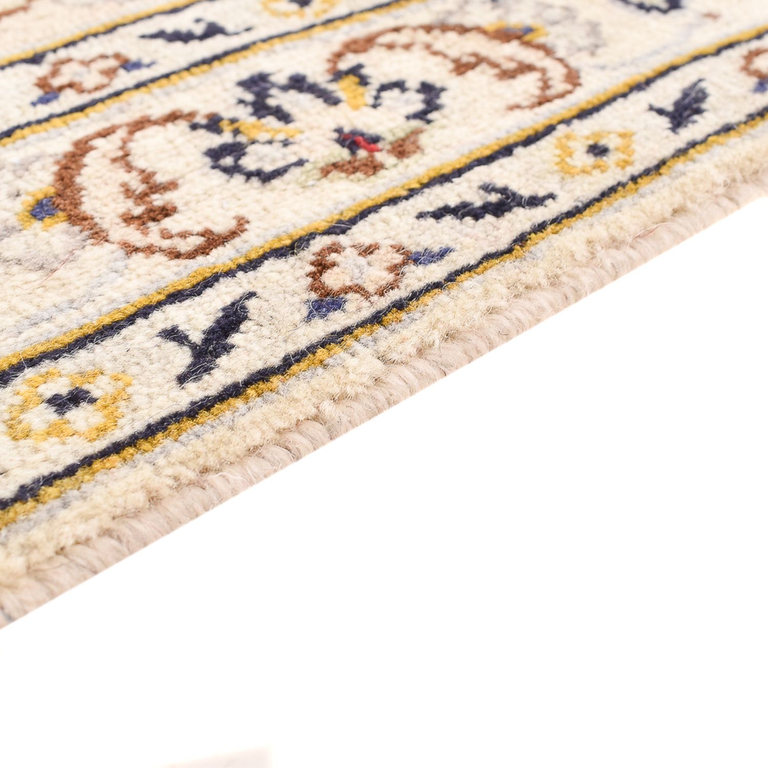 Perser Rug - Keshan - 355 x 245 cm - light beige