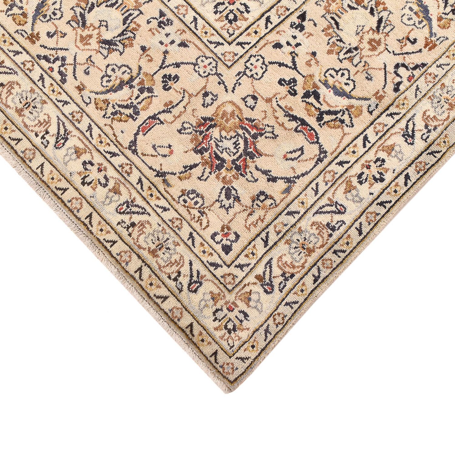 Perser Rug - Keshan - 359 x 243 cm - light beige