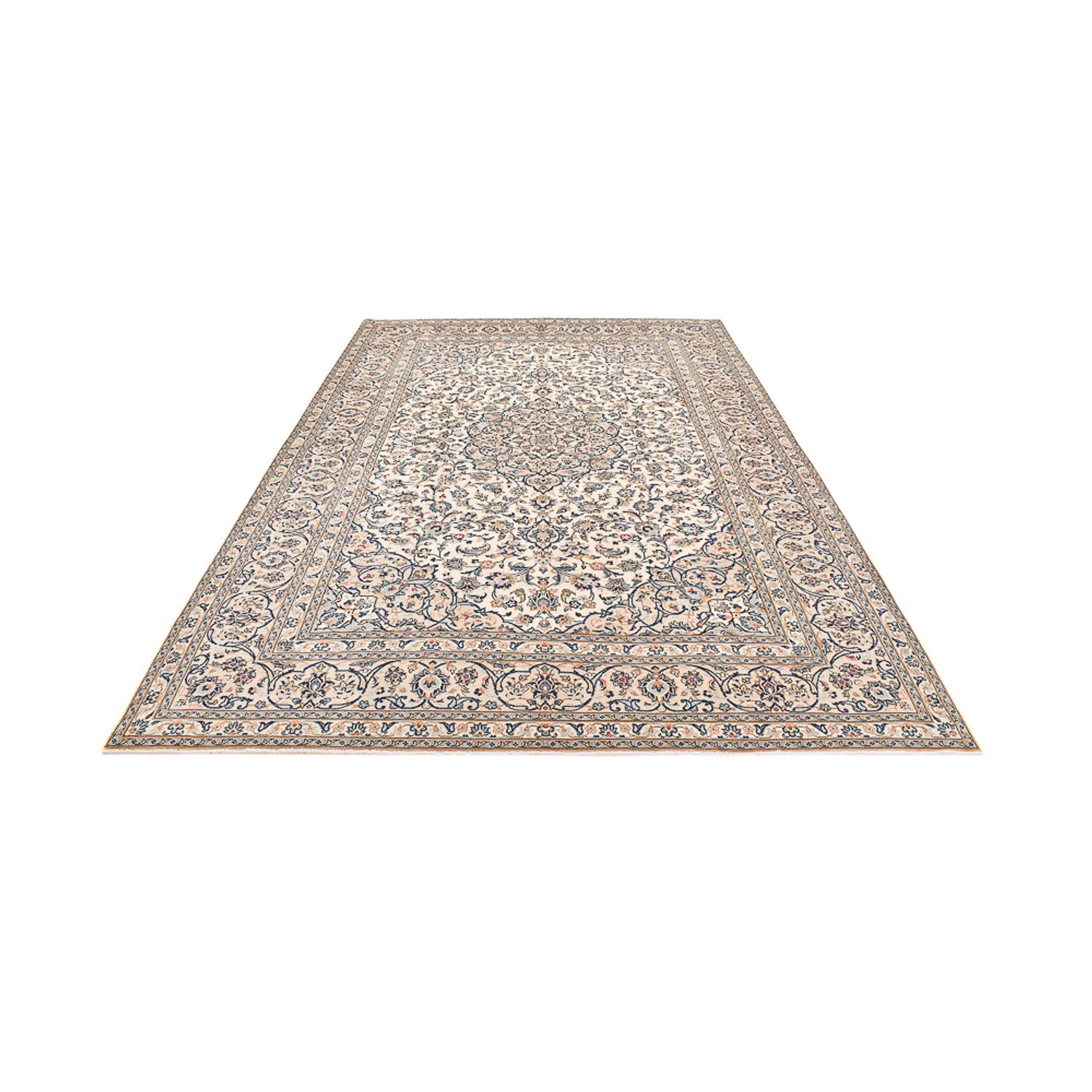 Perser Rug - Keshan - 361 x 249 cm - dark beige