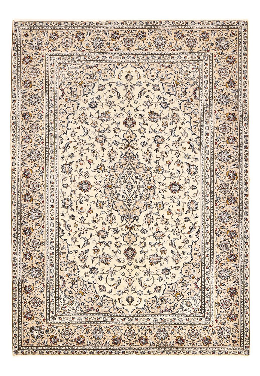 Perser Rug - Keshan - 310 x 215 cm - light beige