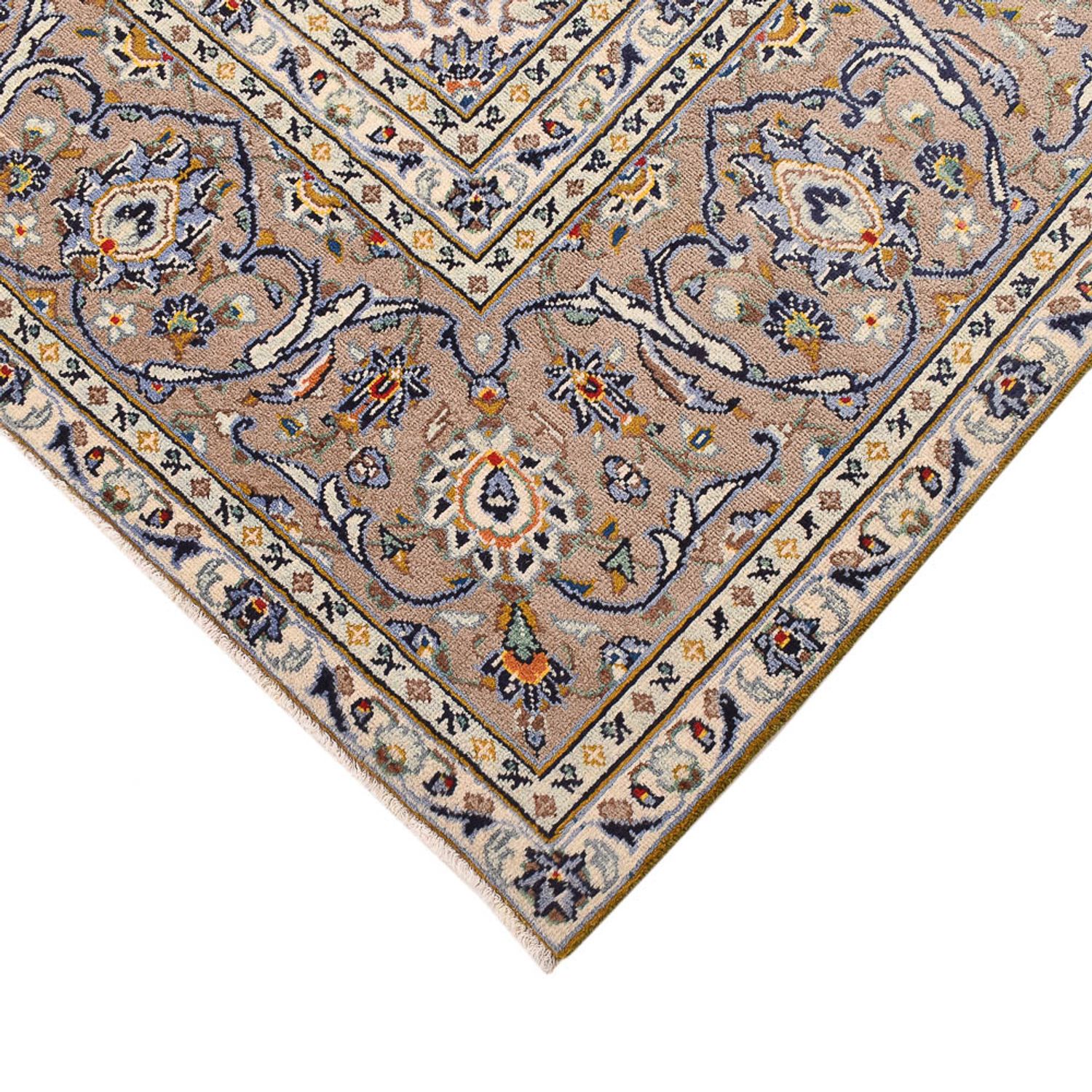 Perser Rug - Keshan - 345 x 250 cm - light beige