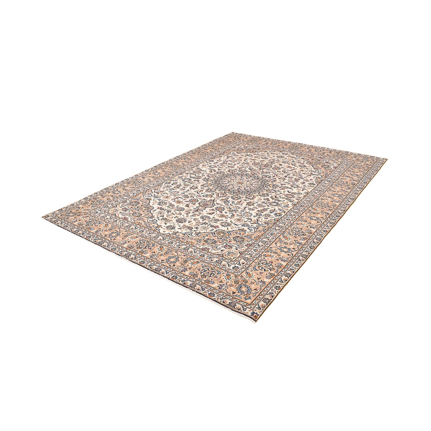 Perser Rug - Keshan - 333 x 235 cm - light beige