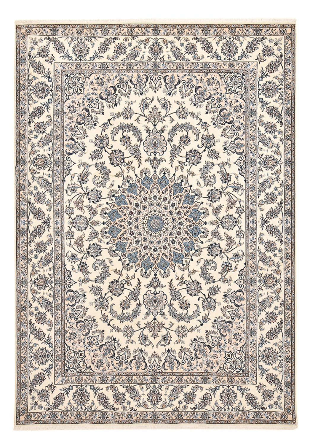 Perser Rug - Nain - 347 x 243 cm - light beige