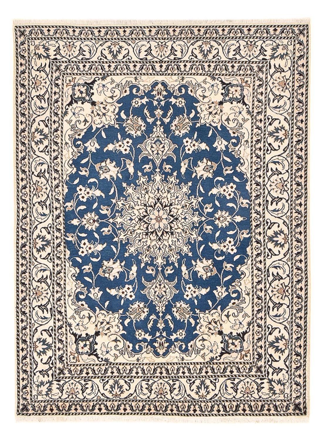 Perser Rug - Nain - 205 x 150 cm - blue