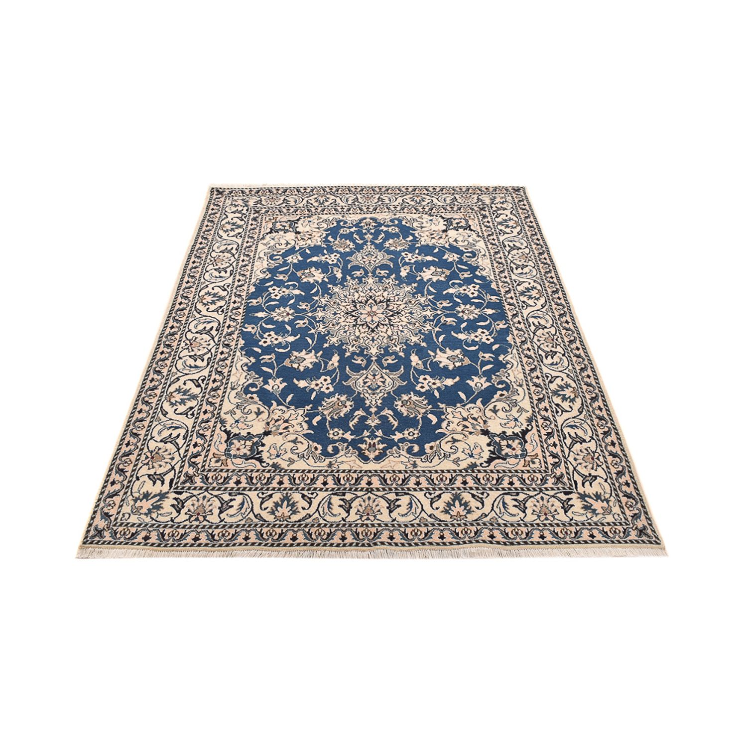 Perser Rug - Nain - 205 x 150 cm - blue