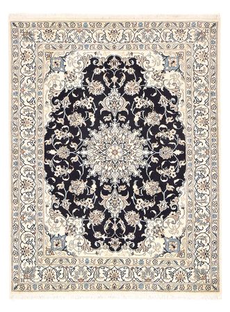 Perser Rug - Nain - 193 x 143 cm - dark blue