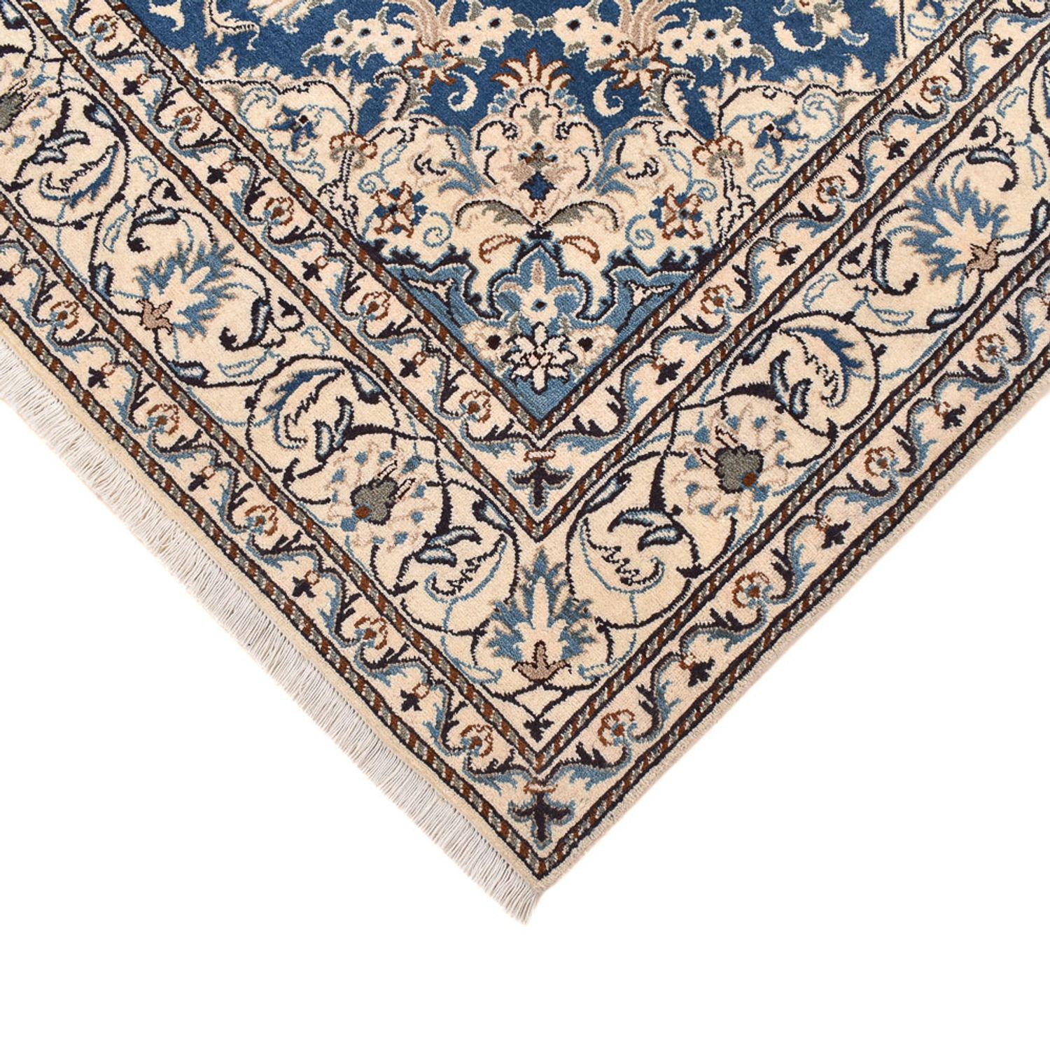 Perser Rug - Nain - 234 x 166 cm - blue