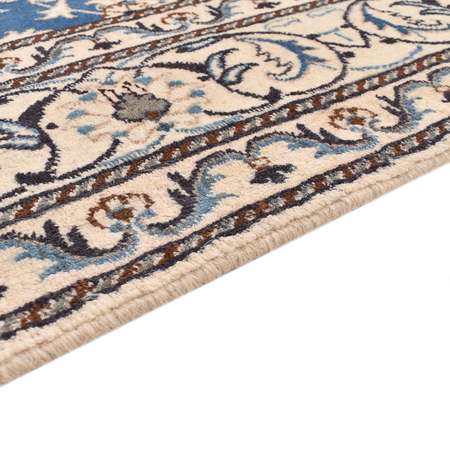 Perser Rug - Nain - 234 x 166 cm - blue