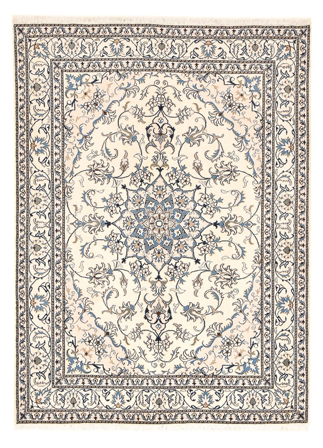 Perser Rug - Nain - 230 x 167 cm - light beige