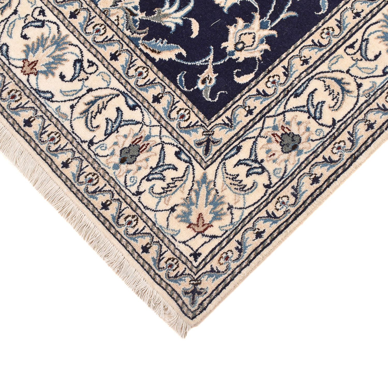 Perser Rug - Nain - 245 x 167 cm - dark blue