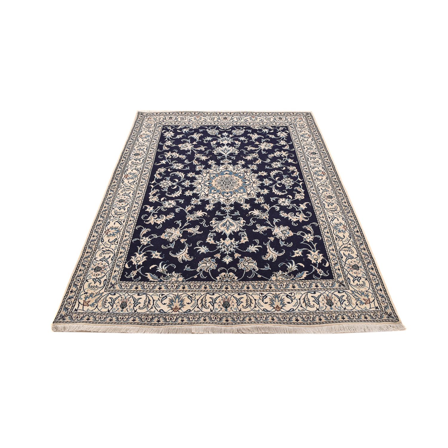 Perser Rug - Nain - 245 x 167 cm - dark blue