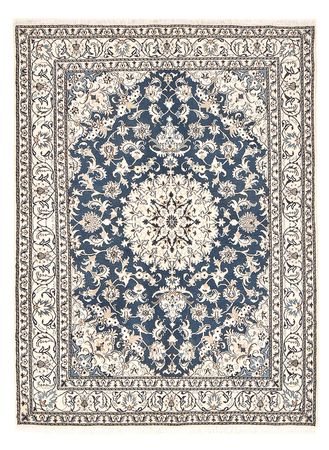 Perser Rug - Nain - 233 x 168 cm - light blue