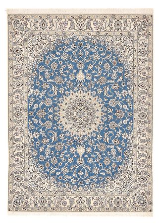 Perser Rug - Nain - Royal - 201 x 149 cm - light blue