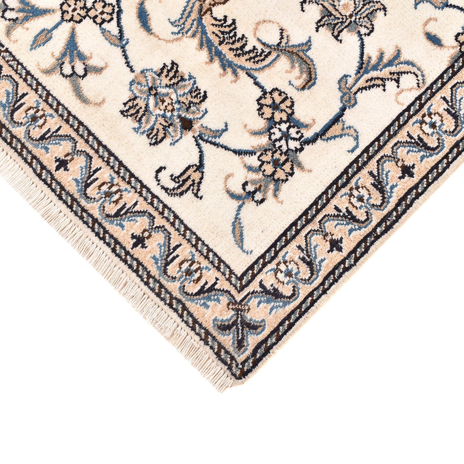 Perser Rug - Nain - 137 x 88 cm - light beige