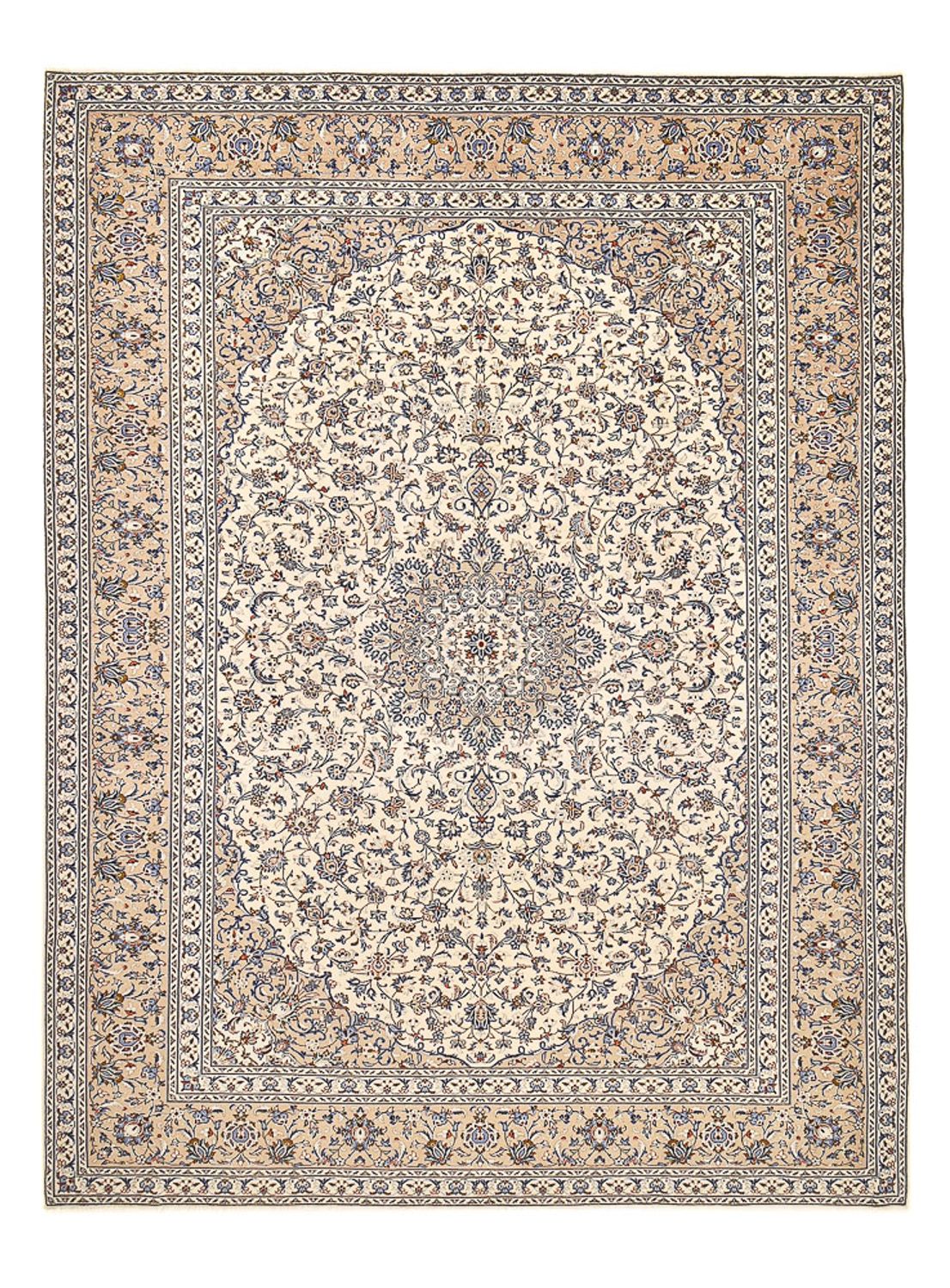 Perser Rug - Keshan - 405 x 295 cm - dark beige